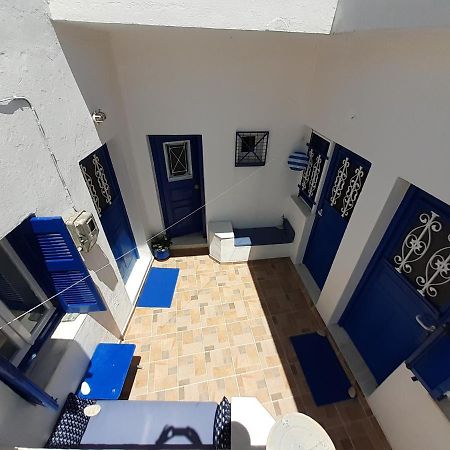 Serifos TownCycladic House White And Blue In Kato Chora别墅 外观 照片