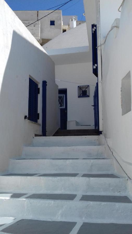 Serifos TownCycladic House White And Blue In Kato Chora别墅 外观 照片
